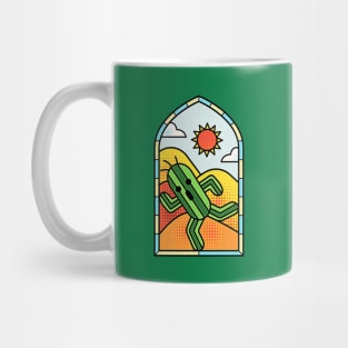 Stained Glass Cactuar Mug